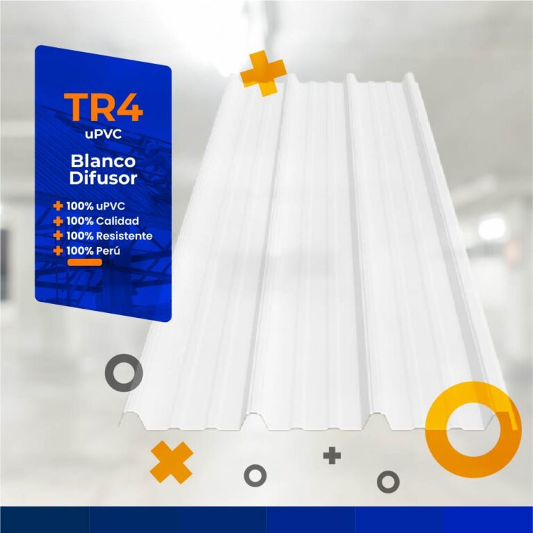TR4 uPVC - Blanco difusor-50